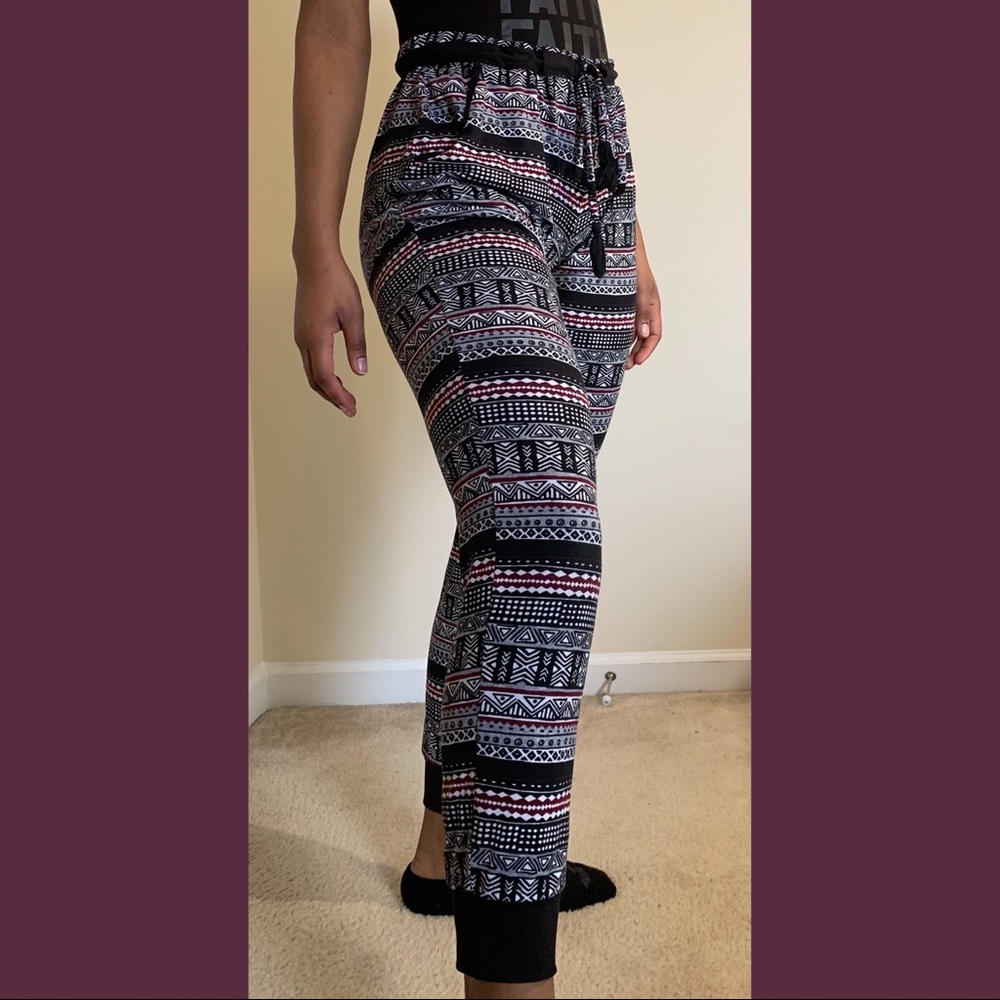 Patterned Joggers